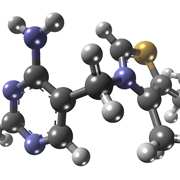 Struttura tridimensionale della tiamina