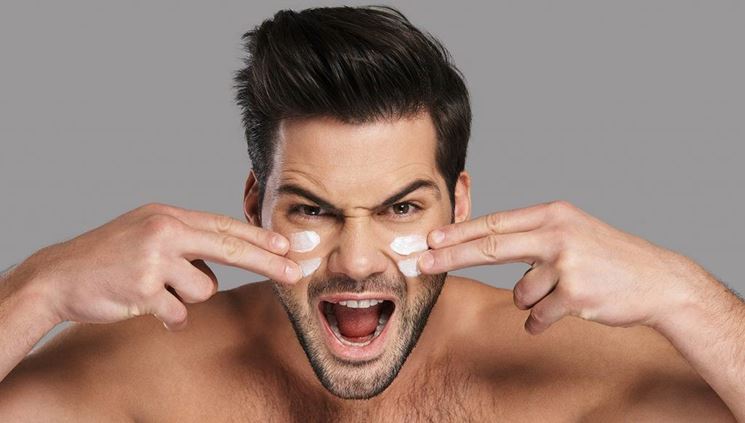 crema per il viso uomo