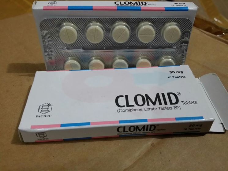 Clomifene citrato in scatola