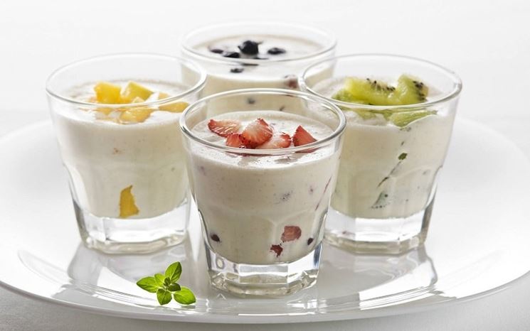 Latte di Kefir con frutta