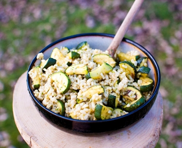 risotto di zucchine