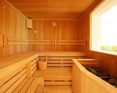 struttura della sauna 