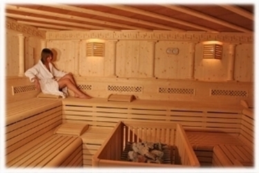 relax in sauna