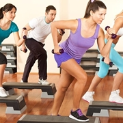 allenamento step aerobica