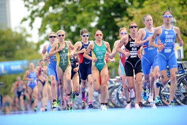 Prova di corsa nel triathlon<p />