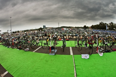 Preparazione della gara di triathlon