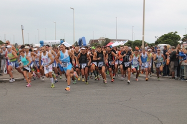 Corridori del triathlon sprint