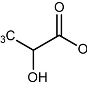 formula acido lattico 