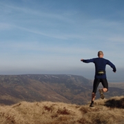 Trail running in montagna