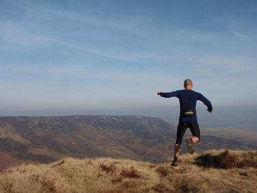 Trail running in montagna