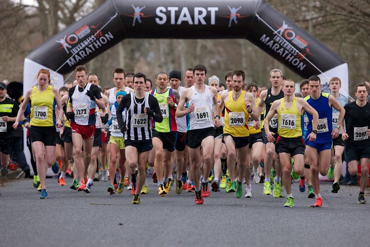 Inizio di una maratona