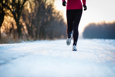 Gioia di correre anche in inverno