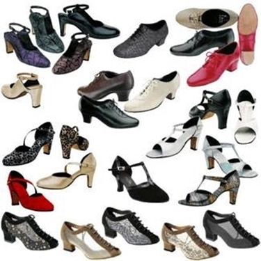 Diverse tipologie di scarpe