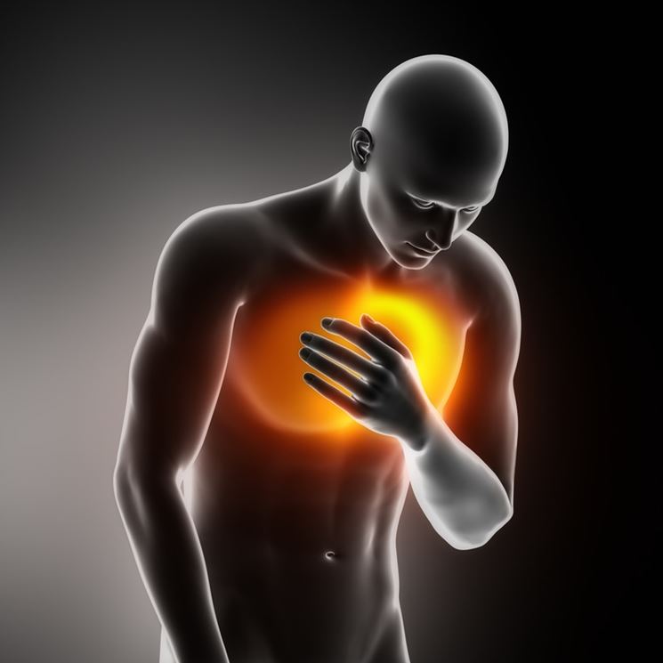 Dolore al petto causato da soffio al cuore