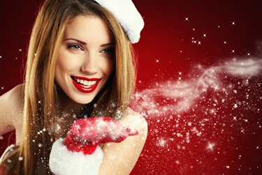 trucco per Natale 